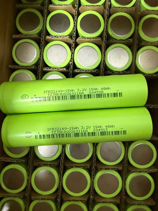 Акумулятор LiFePO4 33140 15000 mAh 3.2V (15Ah) 2026 р