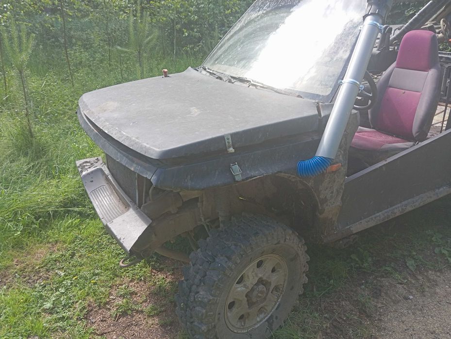 Żyrandol buggy masywny 4+4