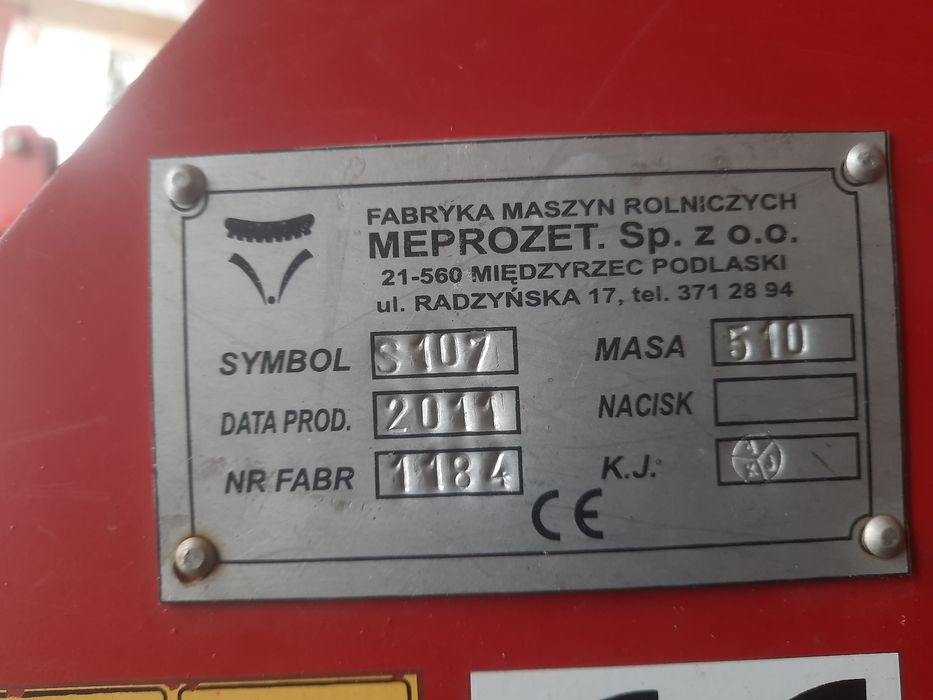 Agregat Uprawowo Siewny Agromasz