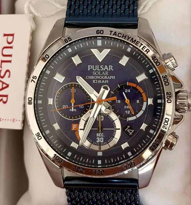 Pulsar by Seiko Chronograf 10 bar Solar