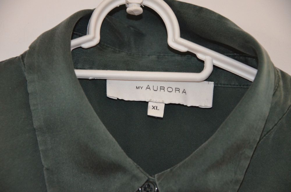 piękna koszula 100% jedwab silk  r. xl My Aurora