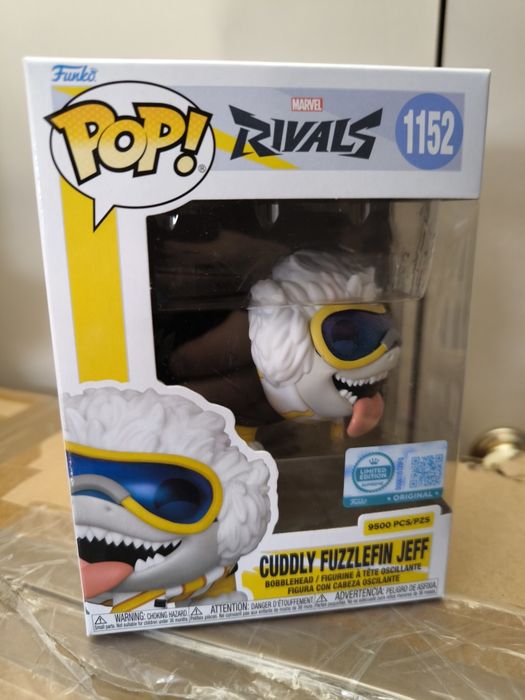 Marvel Rivals Cuddly F. Jeff 1152 Funko POP