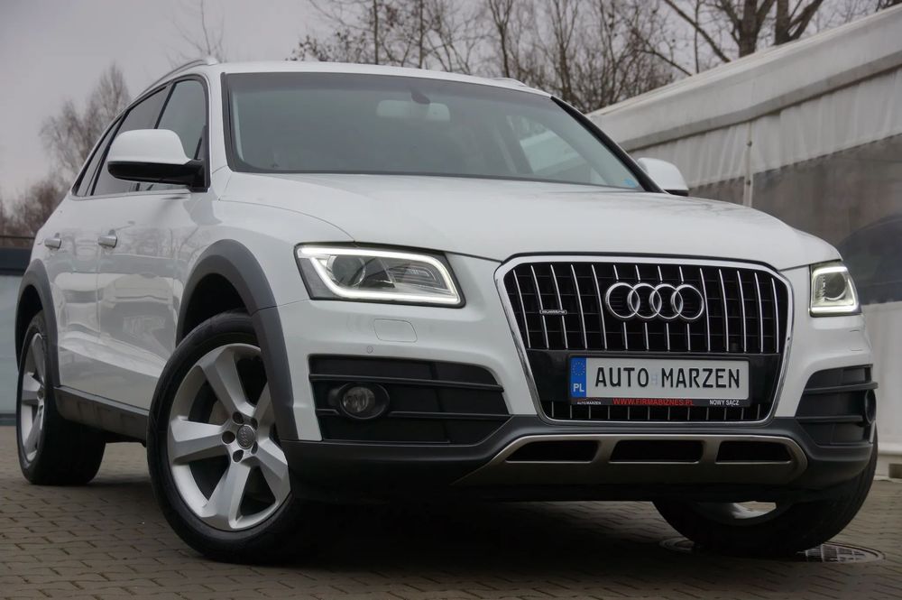 Audi Q5 Offroad 2.0 TDI CR 190 KM, 4x4, Lift, Klima, Półskóra, Hak, GWARANCJA!
