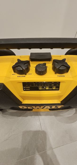 Radio budowlane DeWALT czytaj opis!