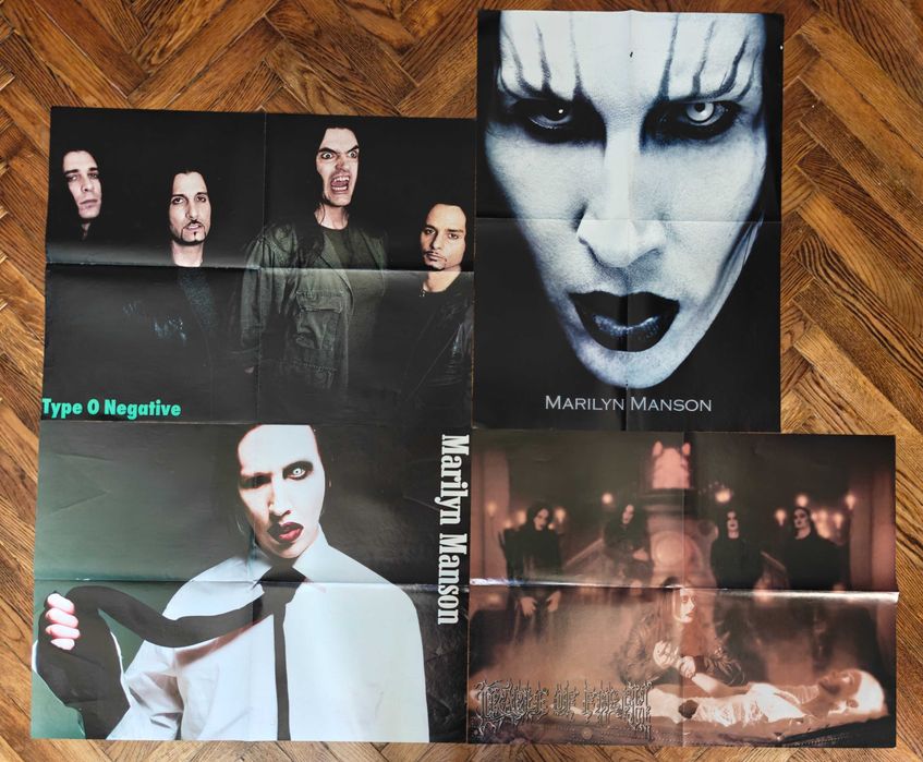Plakaty Metal Hammer/Type O Negative/Marylin Manson/Metallica i inne