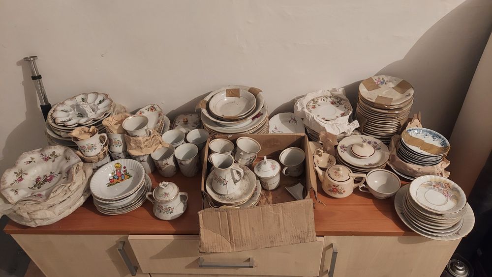 Porcelana Chodzież ZF + Japonia – kolekcja vintage, unikatowe wzory