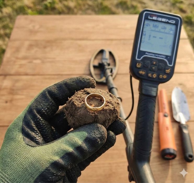 Pomoc w odnalezieniu zgubionej biżuterii / obrączek – Wykrywacz Metali