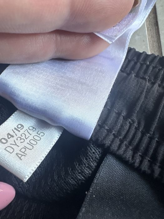 Adidas czarne spodnie sportowe dresowe, joggery męskie XL extra stan