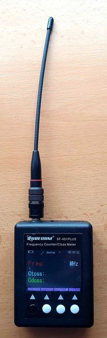 Цифровий частотомір SURECOM SF-401PLUS