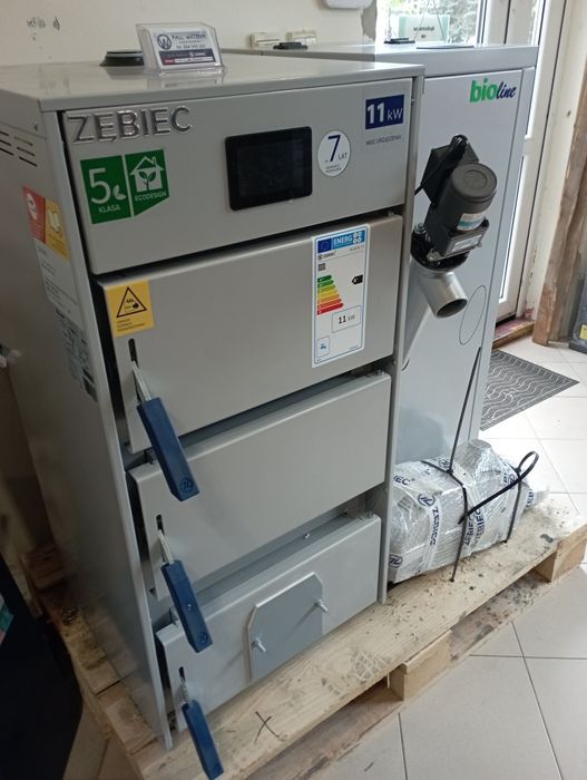Kocioł pellet Rubin 11 kw zebiec 5 klasa ecodesign