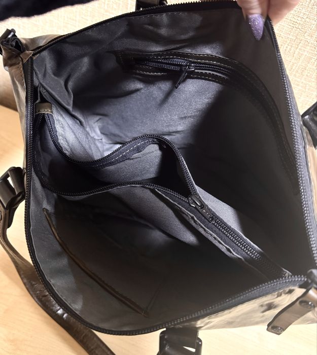 Большая сумка BUGATTI , натуральная кожа