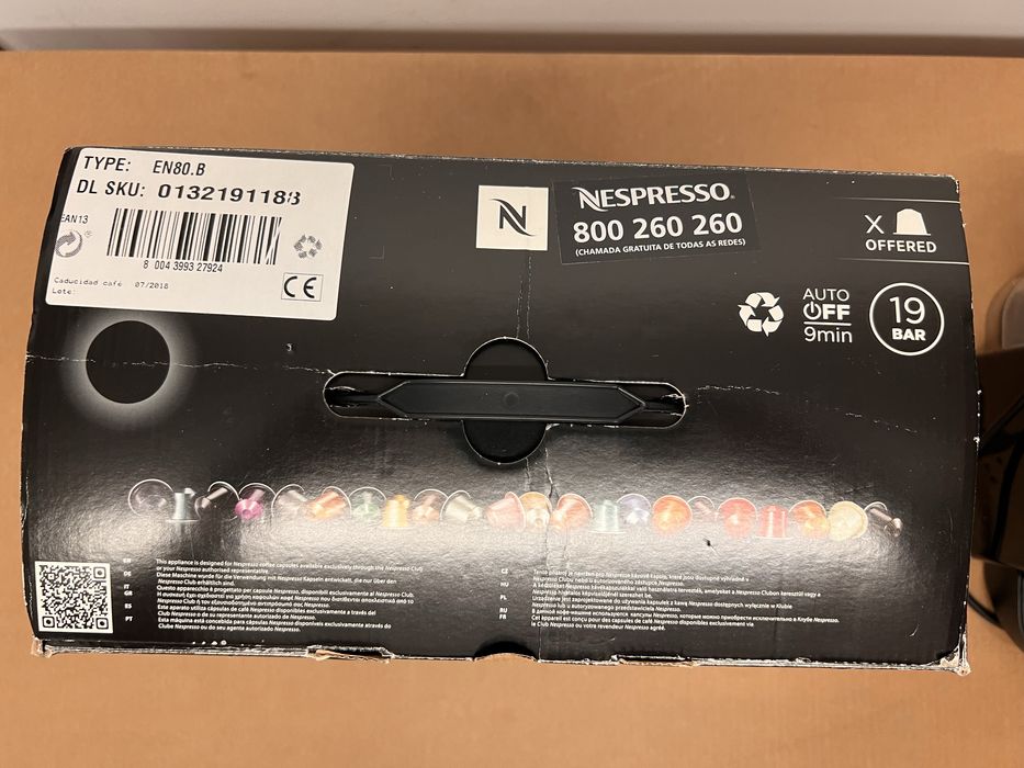Maquina café Nespresso inissia