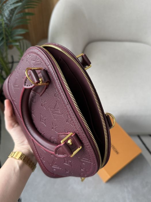 Torebka Louis Vuitton alma burgundy