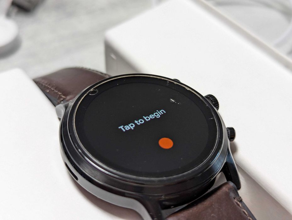 Смарт-годинник Fossil Gen 5 Carlyle HR (Brown Leather 22mm)