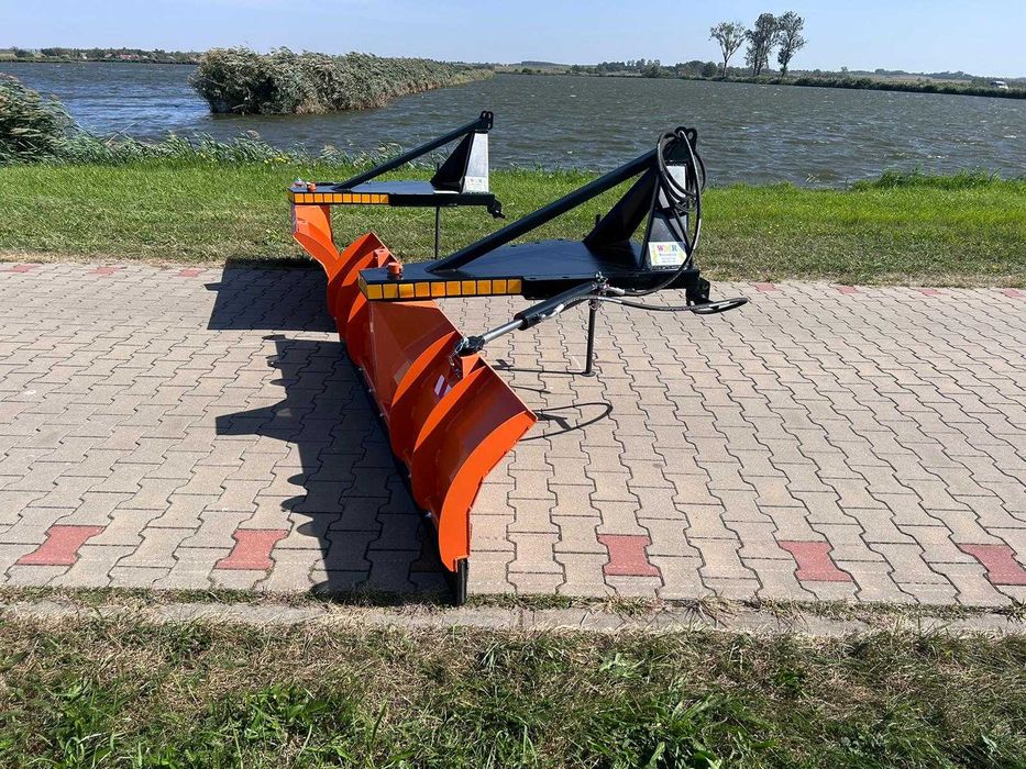 Pług na TUZ tył/przód do ciągnika Śnierzny obrotowy 360° . Producent!!!