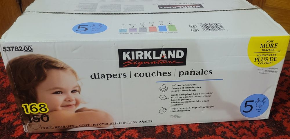 Памперси Kirkland 5 12+