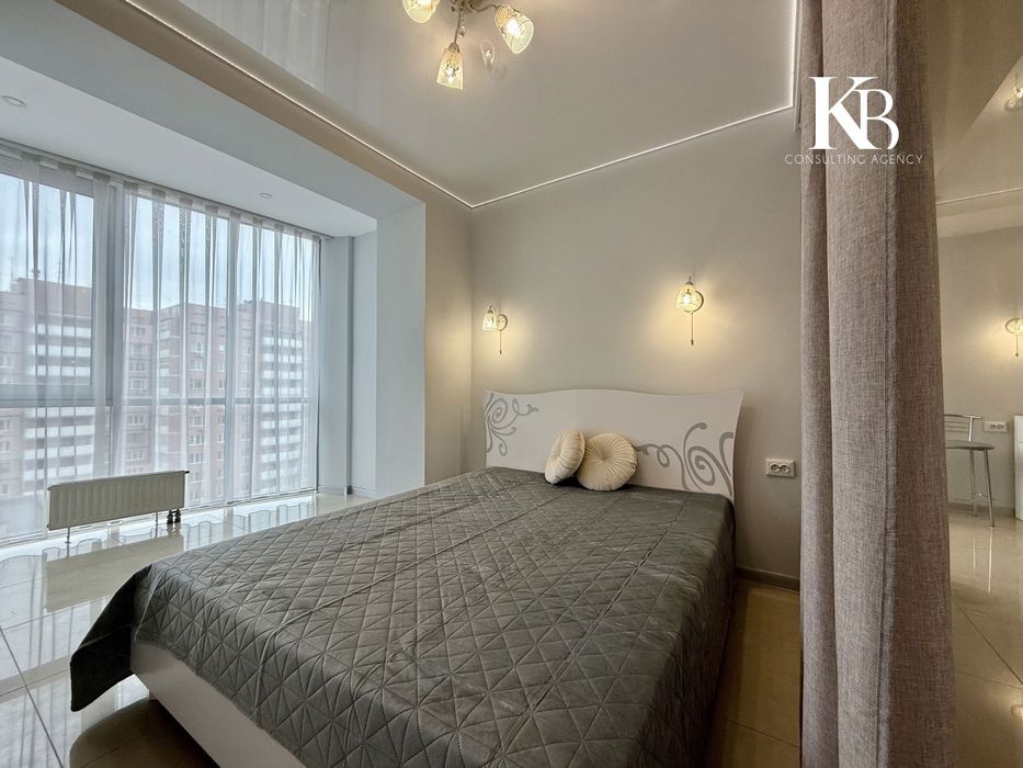 Продаж 1-к ЖК Набережний Квартал, 55м², газ, ремонт