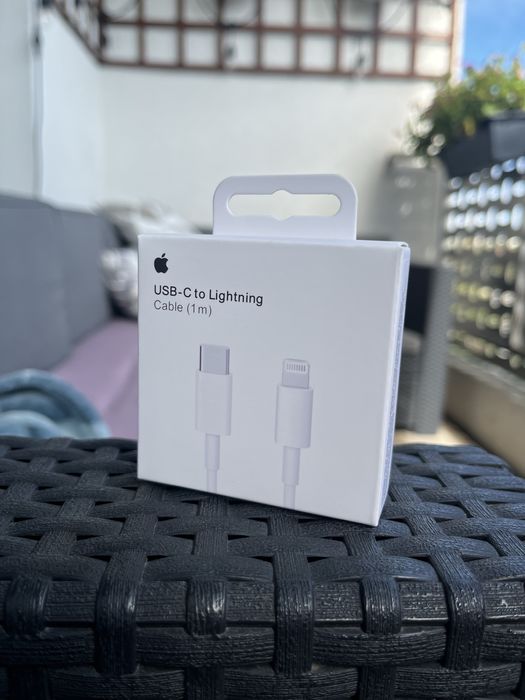 Kabel iphone 1 metr nowy nieużywany