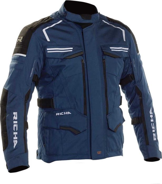 Casaco Motociclista Richa Touareg 2 Navy Blue Tam. L