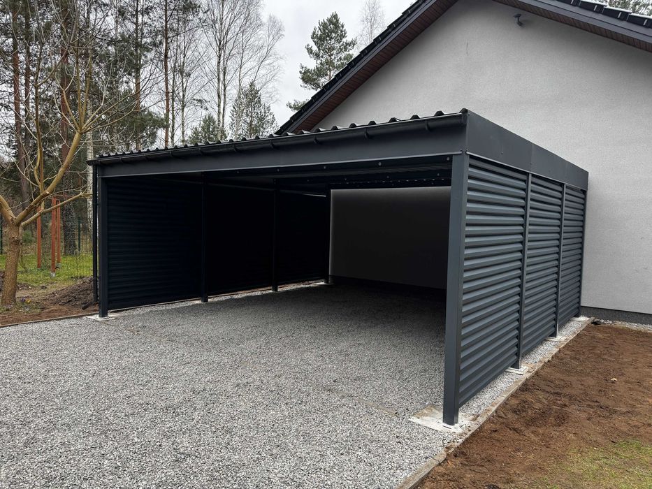 Carport 6x6 6x3 Wiata Samochodowa Altana Metalowa
