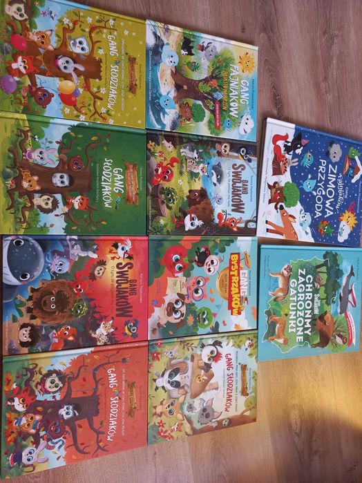 Gang Słodziaków  zestaw książek z biedronki