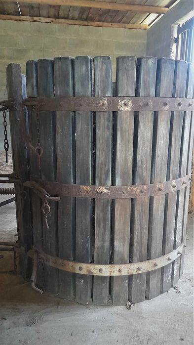 Prensa para vinho completa