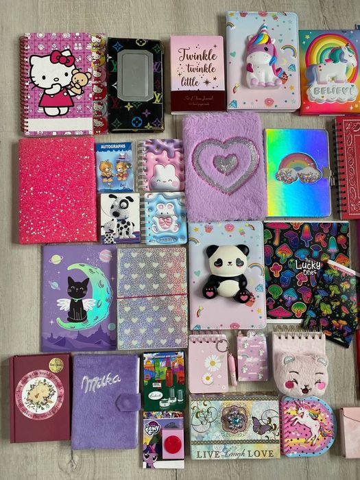 Блокнот сквиш пушистый