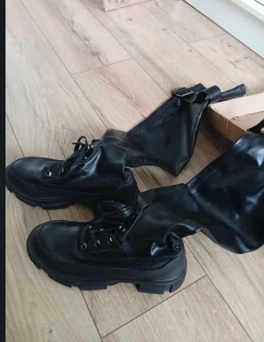 buty za kolano wysokie