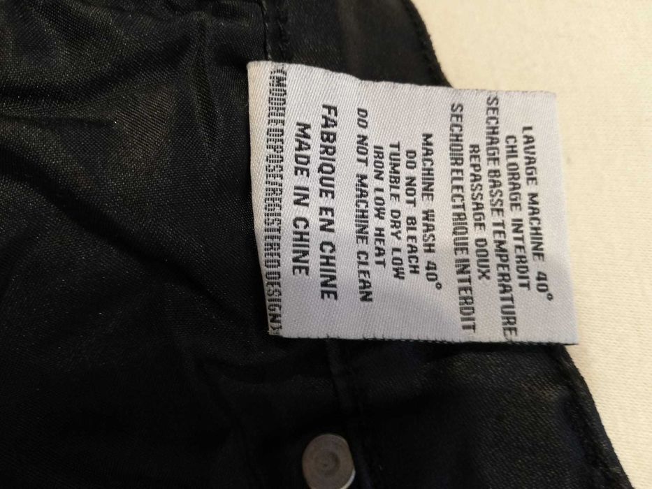 Spodnie damskie nowe czarne YES fason bootcut rozmiar 42