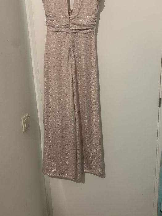 Macacao rosa brilhante