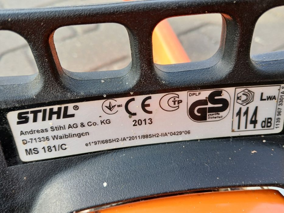 Piła spalinowa Stihl MS 181/c