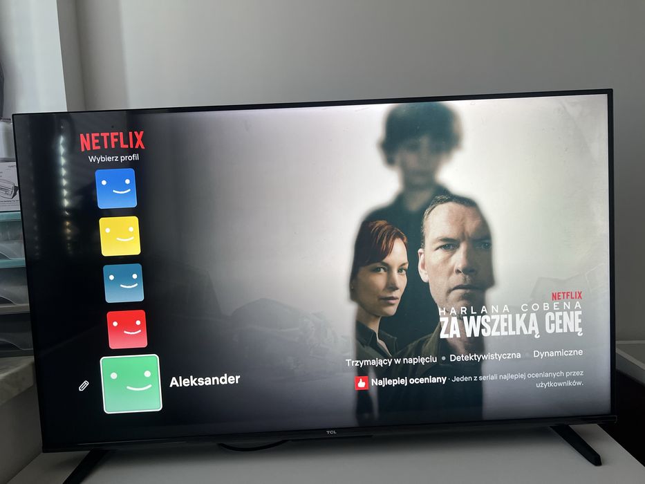 TCL 43 cali 4K Google TV