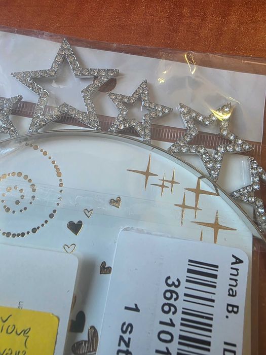 Opaska na głowę błyszcząca