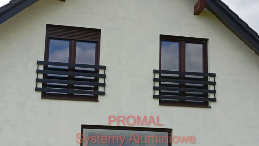Balkon Francuski Balkony Francuskie Balustrada ALUMINIOWA PRODUCENT