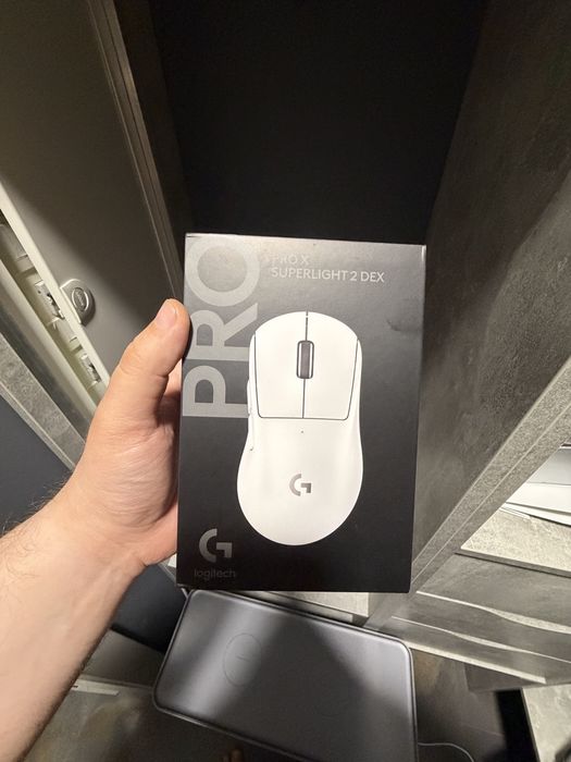 Игровая мышь Logitech superlight 2 dex white