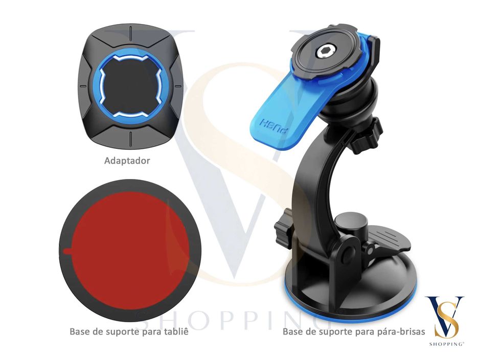 Suporte telemóvel género Quad Lock para automóvel