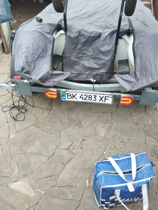 Човен BRIG Falcon + лафет