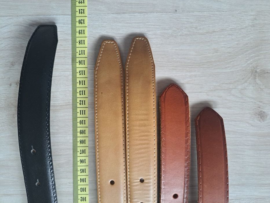 Pasek męski nowy skóra naturalna