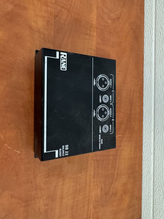 Rane bb22 alternatywa dibox bez phantoma ddj rb flx4 redukcja rca xlr