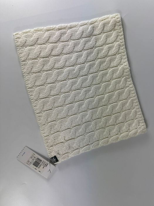 Nowy komin unisex ADIDAS biały uniwersalny