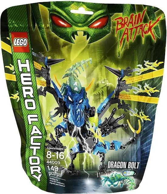 Lego Hero Factory Дракон Молния 44009