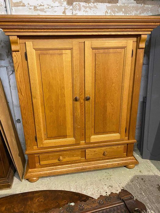 Szafa bieliźniarka drewniana dębowa solidna naturalny dąb FV DOWÓZ