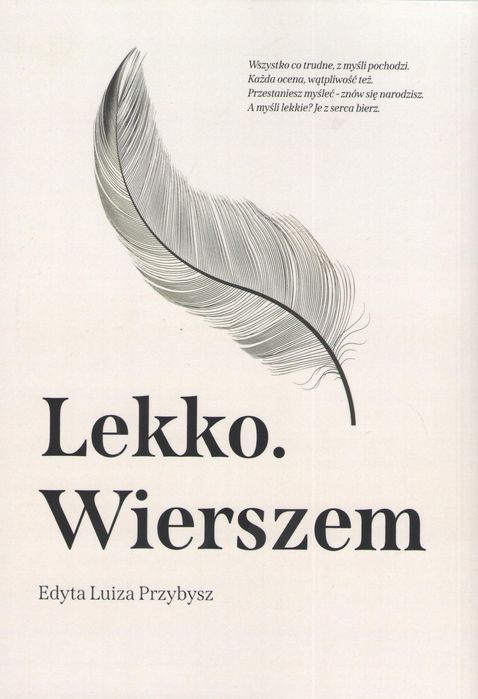 Lekko. Wierszem Edyta Luiza Przybysz