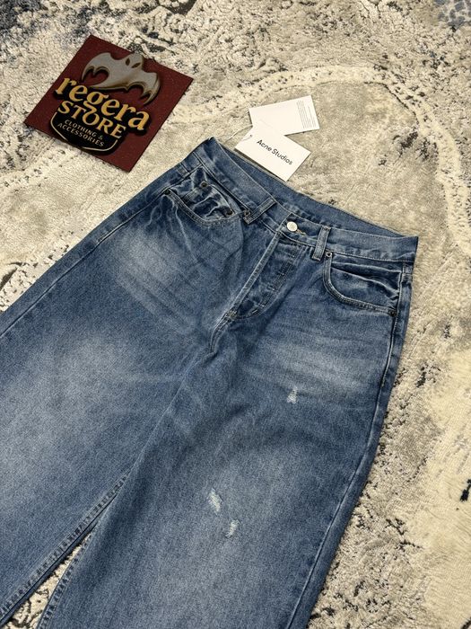Джинсы Acne Studios loose fit jeans 1981 акне студио baggy широкие