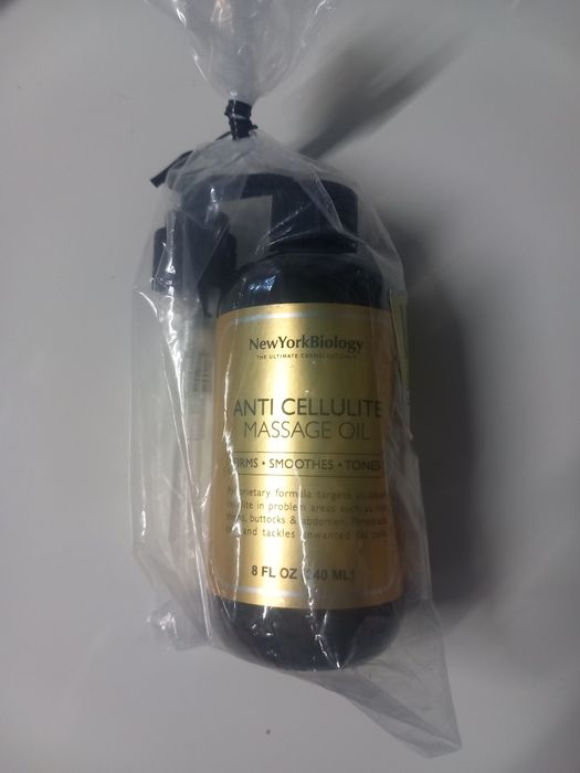 Olejek do ujędrniania ciała New York Biology Anti Cellulite Massage Oil
