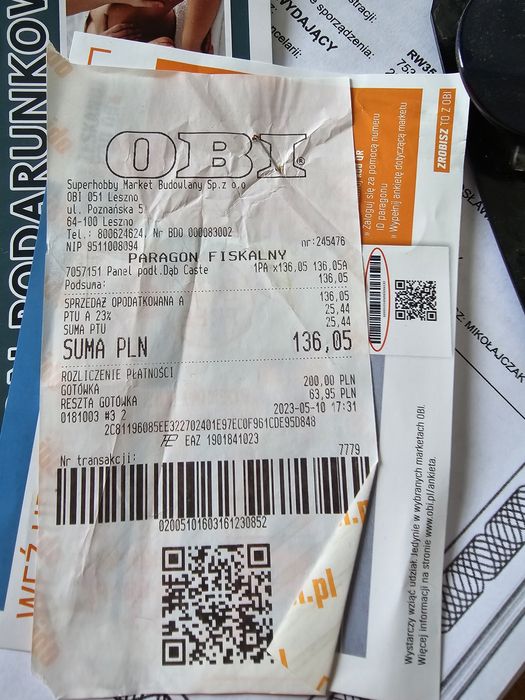 Panel podłogowy Dab Caste