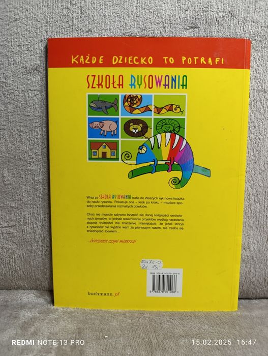 Książeczka dla dzieci Szkoła Rysowania