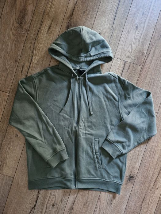 Męska bluza dresowa zielona H&M rozmiar M