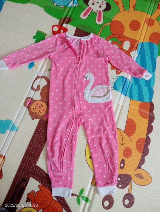 Теплый ромпер, человечек 86-92р