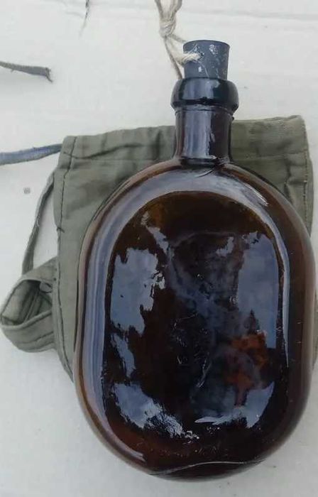 Стеклянная фляга РККА (оригинал)